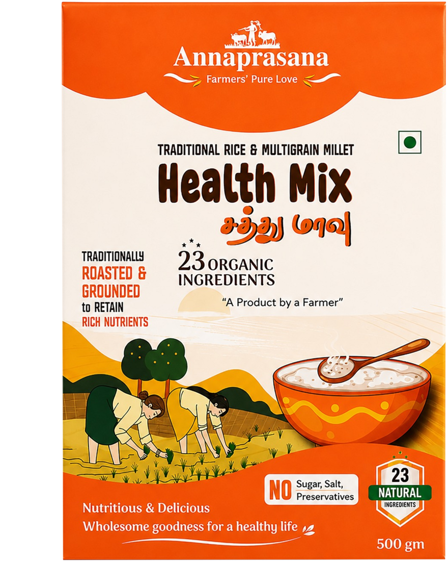 Annaprasana Health Mix 500 gram package