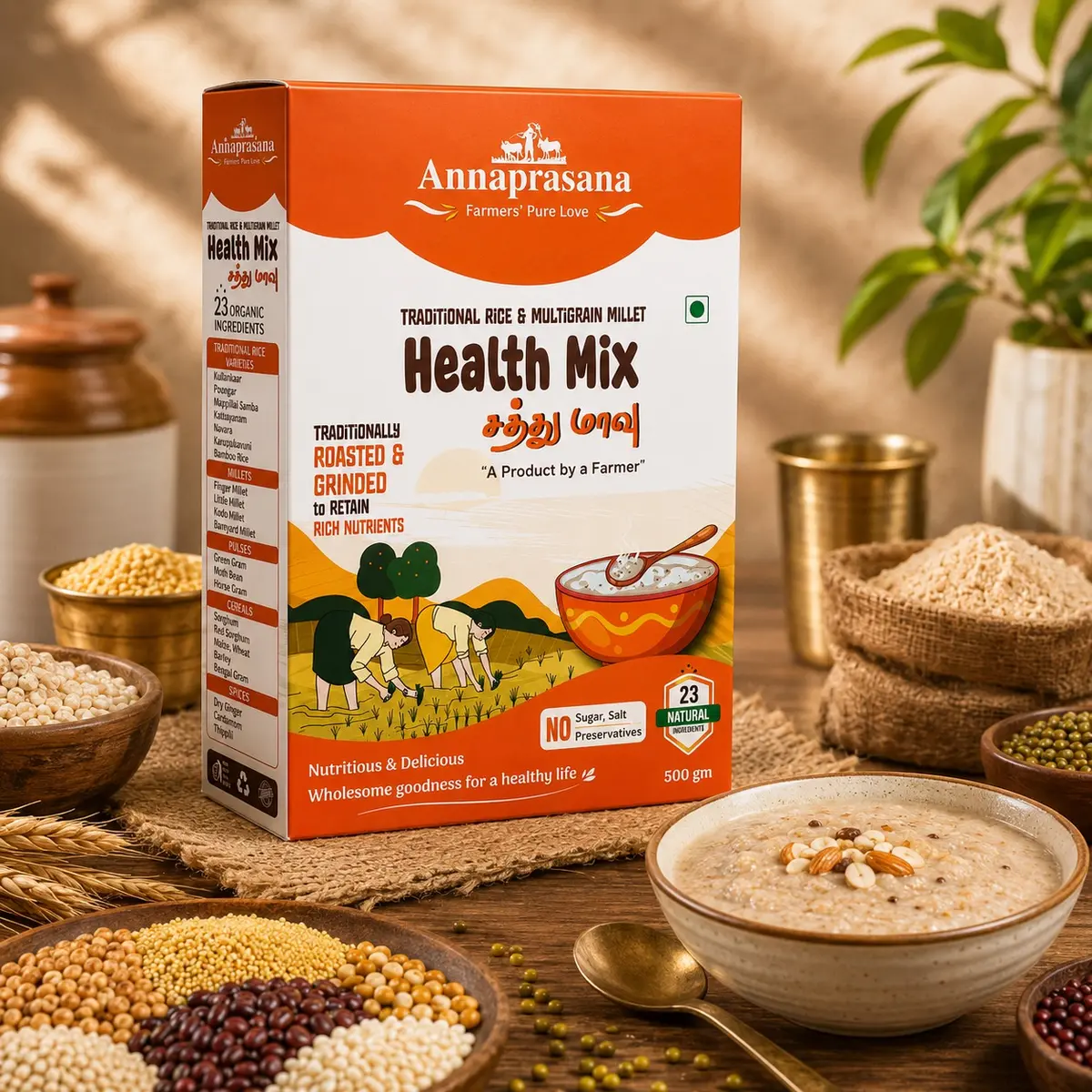 Annaprasana Health Mix with traditional grains